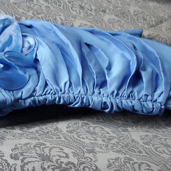 NEW! FANCY BLUE DRESS - Picture 3 of 5